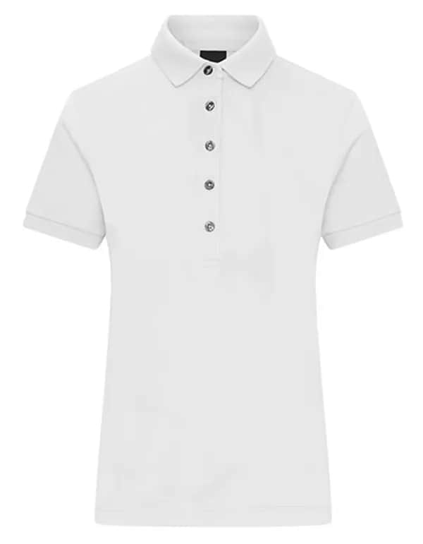 Ladies´ Mercerised Polo - White