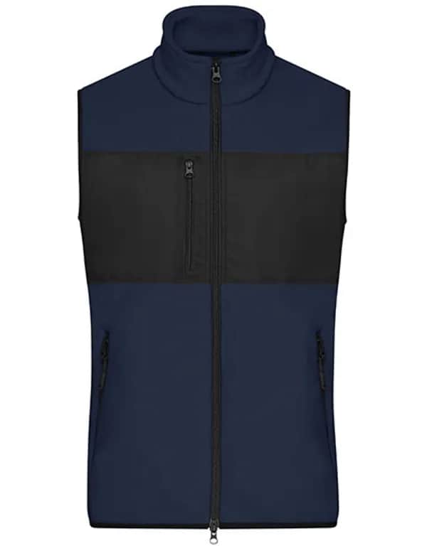 Men´s Fleece Vest - Navy/Black