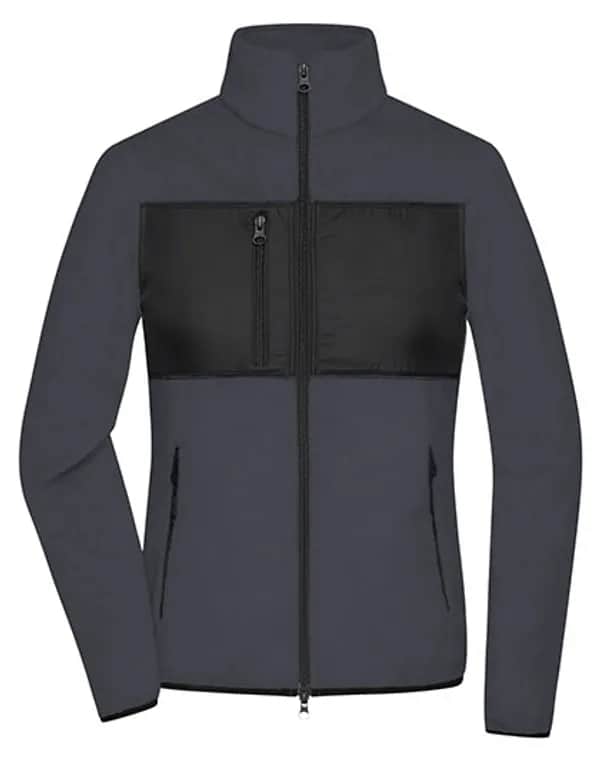 Ladies´ Fleece Jacket - Carbon/Black