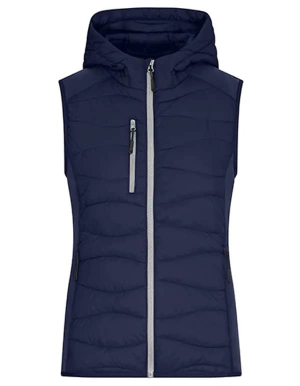 Ladies´ Hybrid Vest - Navy/Navy