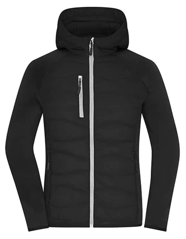 Ladies´ Hybrid Jacket - Black/Black