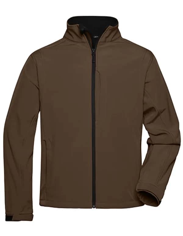 Men´s Softshell Jacket - Brown