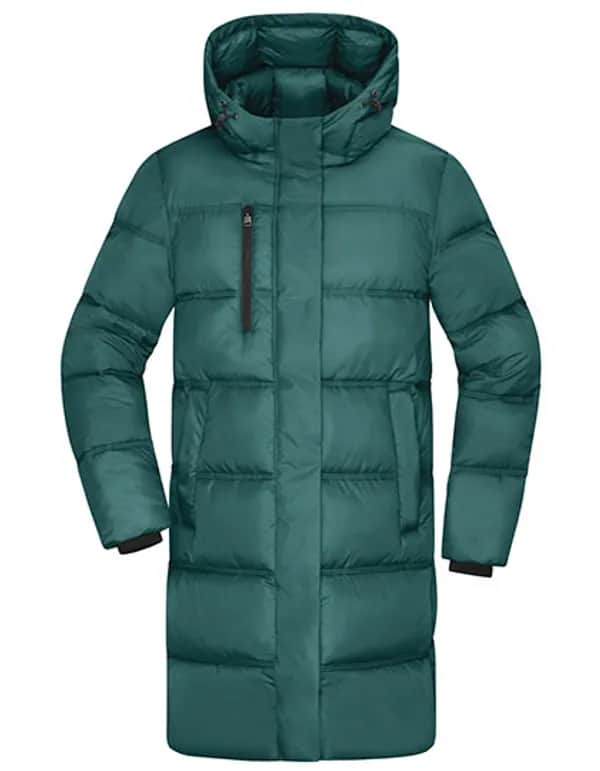 Ladies´ Winter Short Coat - Smoky Green
