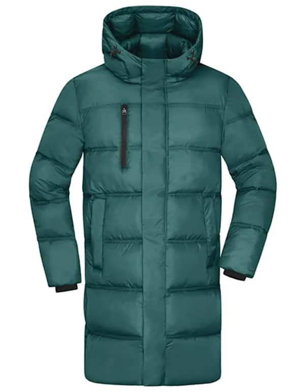 Men´s Winter Short Coat - Smoky Green
