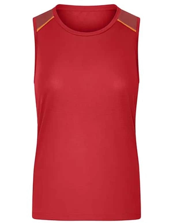Ladies´ Running Tank - Spicy Orange