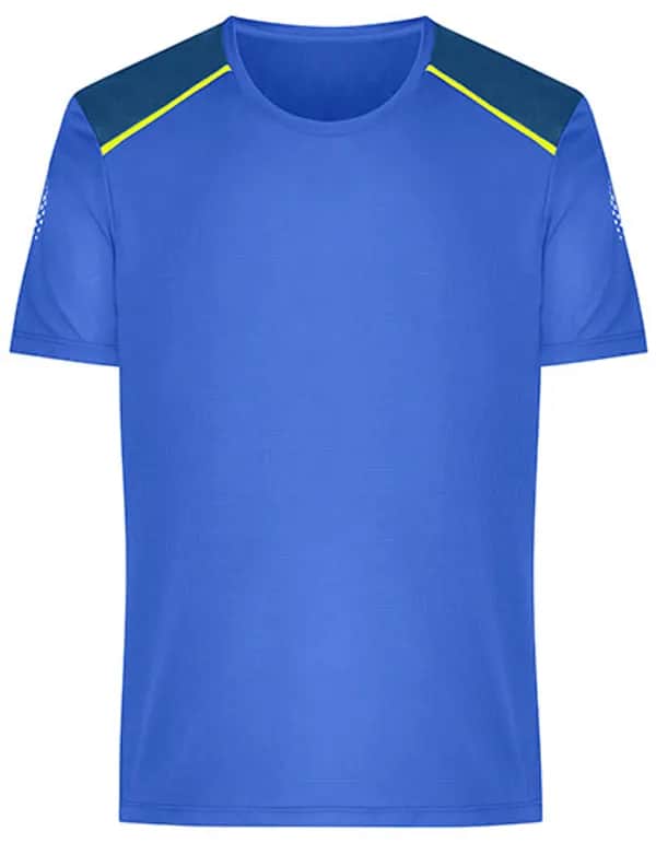 Men´s Running T-Shirt - Peacock Blue