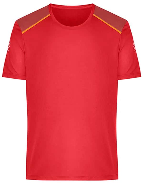 Men´s Running T-Shirt - Spicy Orange