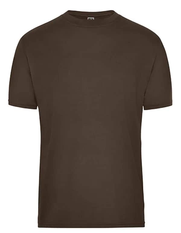 Men´s Bio Workwear T-Shirt - Brown