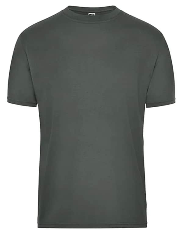 Men´s Bio Workwear T-Shirt - Dark Grey (Solid)