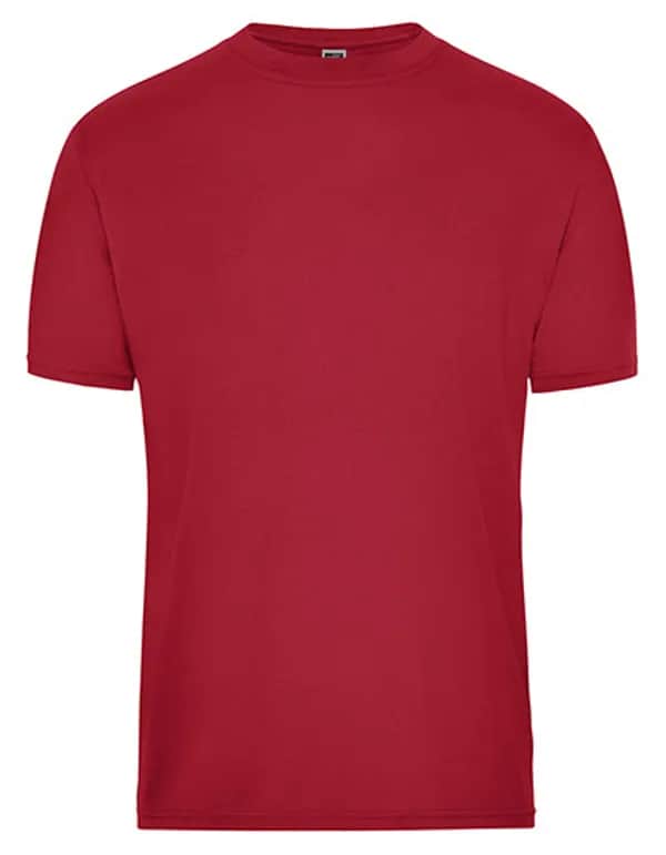 Men´s Bio Workwear T-Shirt - Red