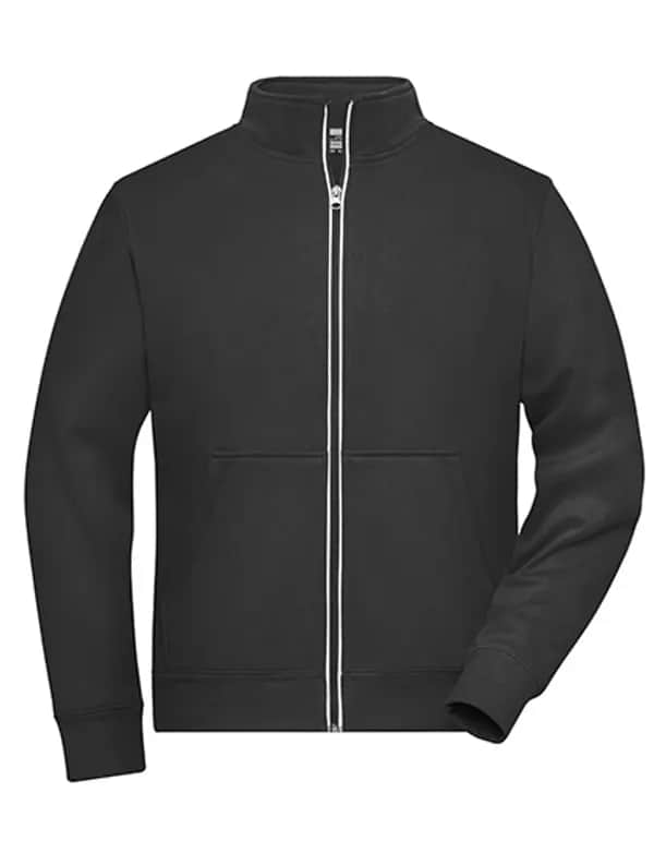 Men´s Doubleface Work Jacket -SOLID- - Black