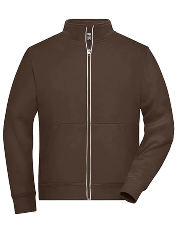 Men´s Doubleface Work Jacket -SOLID- - Brown