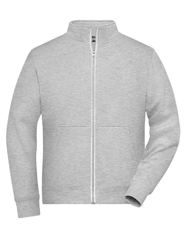 Men´s Doubleface Work Jacket -SOLID- - Grey Heather