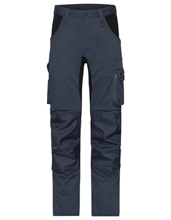 Workwear Stretch-Pants Slim Line - Carbon/Black