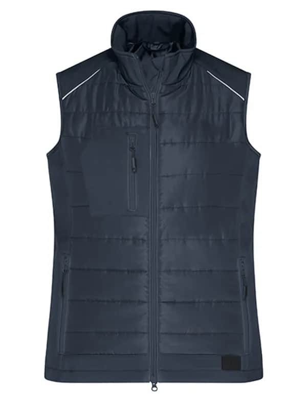 Ladies´ Hybrid Vest - Carbon/Carbon