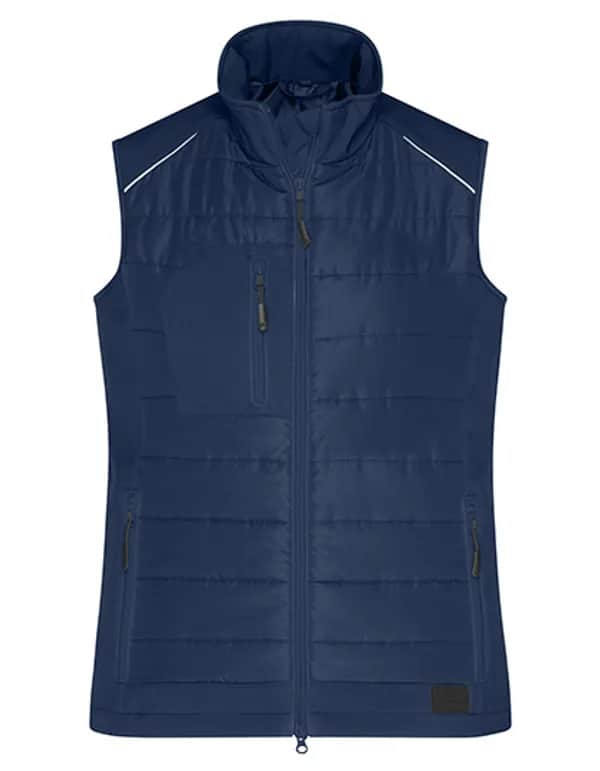 Ladies´ Hybrid Vest - Navy/Navy