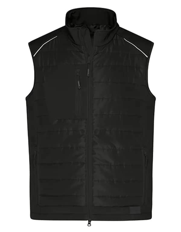 Men´s Hybrid Vest - Black/Black