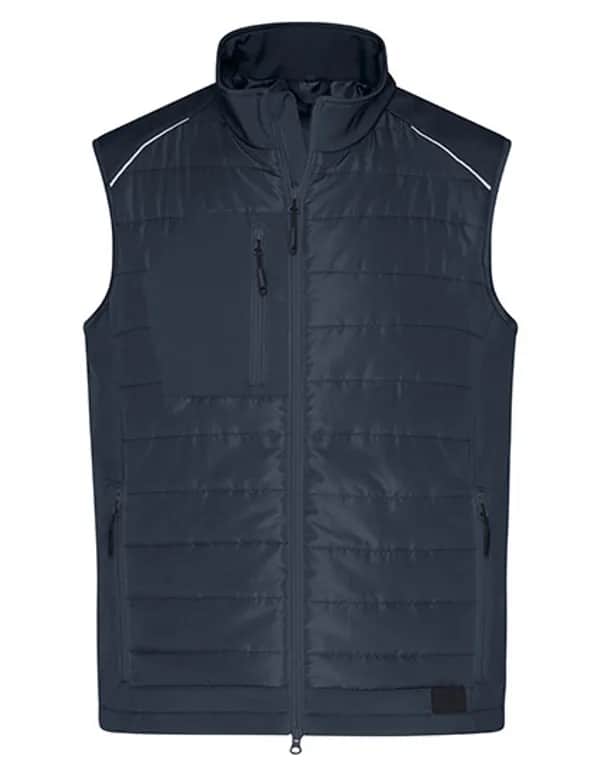 Men´s Hybrid Vest - Carbon/Carbon