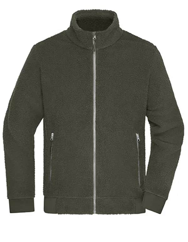 Sherpa Jacket - Olive