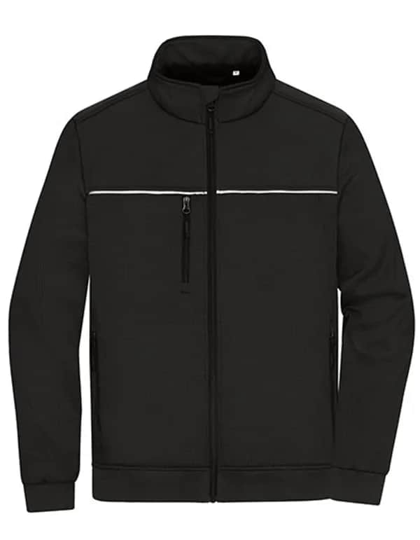 Hybrid Workwear Jacket - Carbon/Black