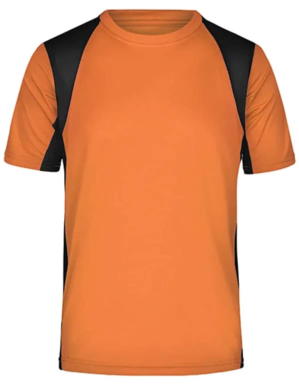 Men´s Running-T - Orange/Black