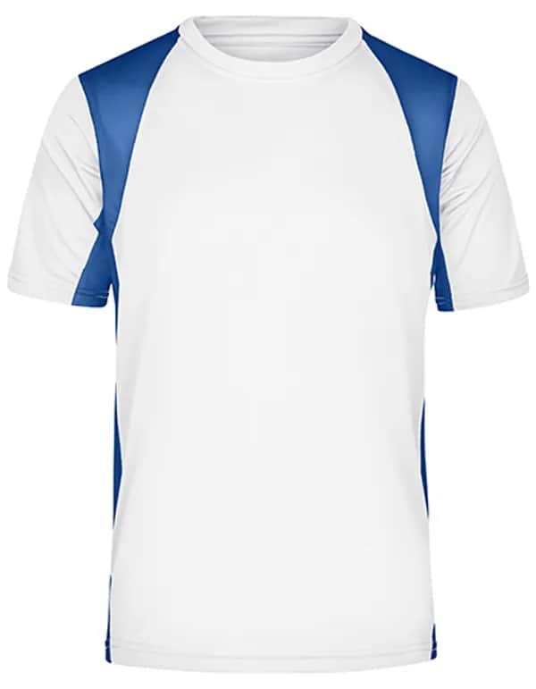 Men´s Running-T - White/Royal