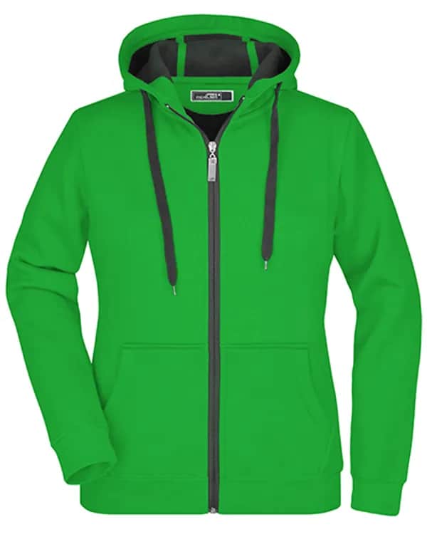 Ladies´ Doubleface Jacket - Fern Green/Graphite (Solid)