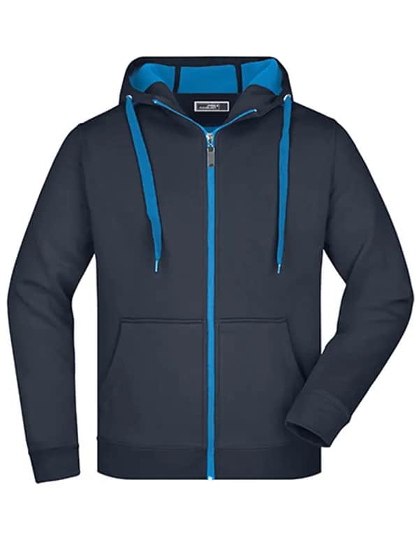 Men´s Doubleface Jacket - Navy/Aqua
