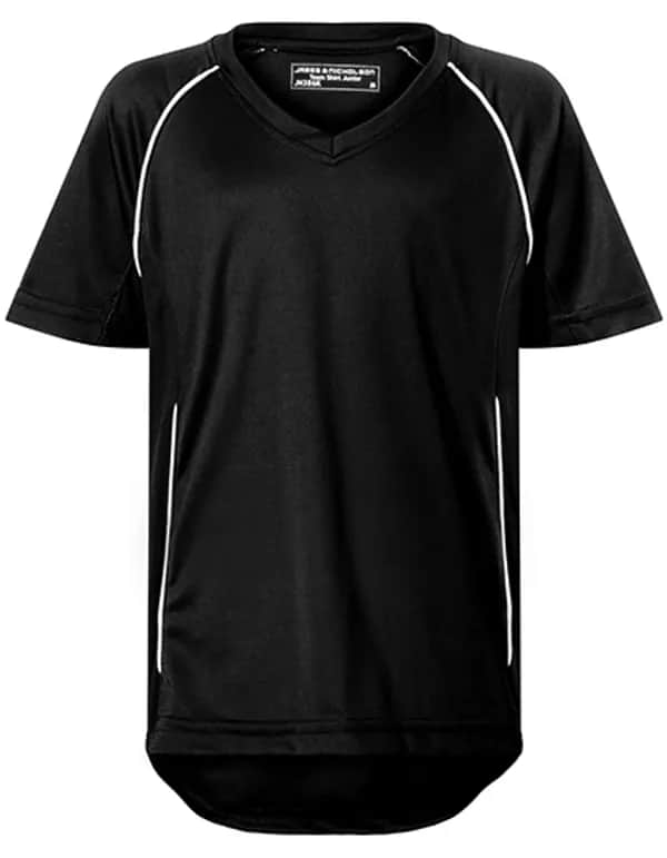 Junior Team Shirt - Black/White