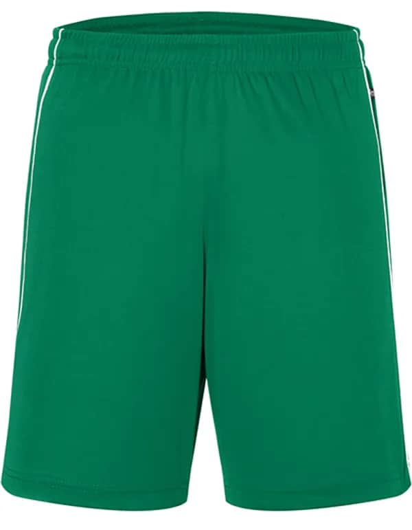 Basic Team Shorts - Green/White