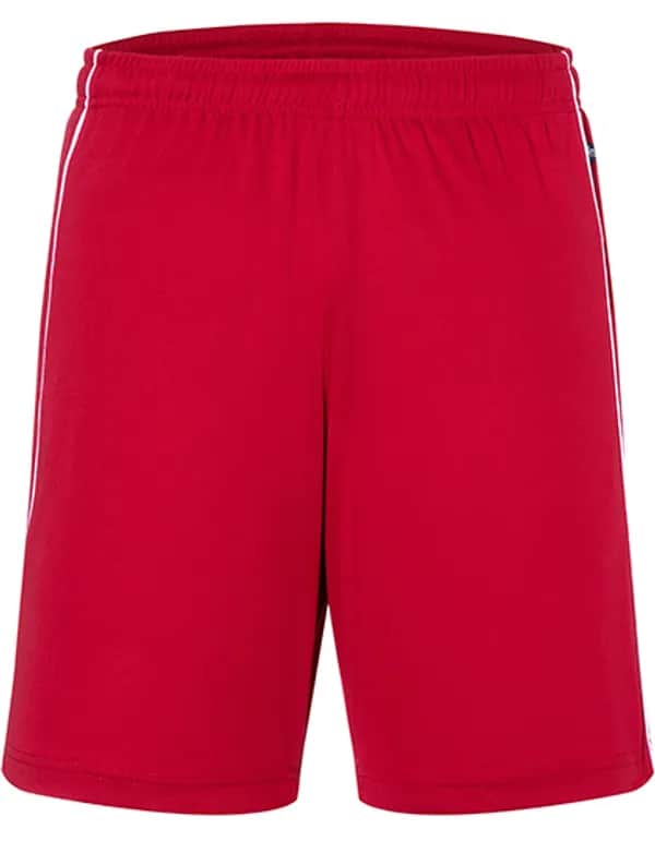 Basic Team Shorts - Red/White