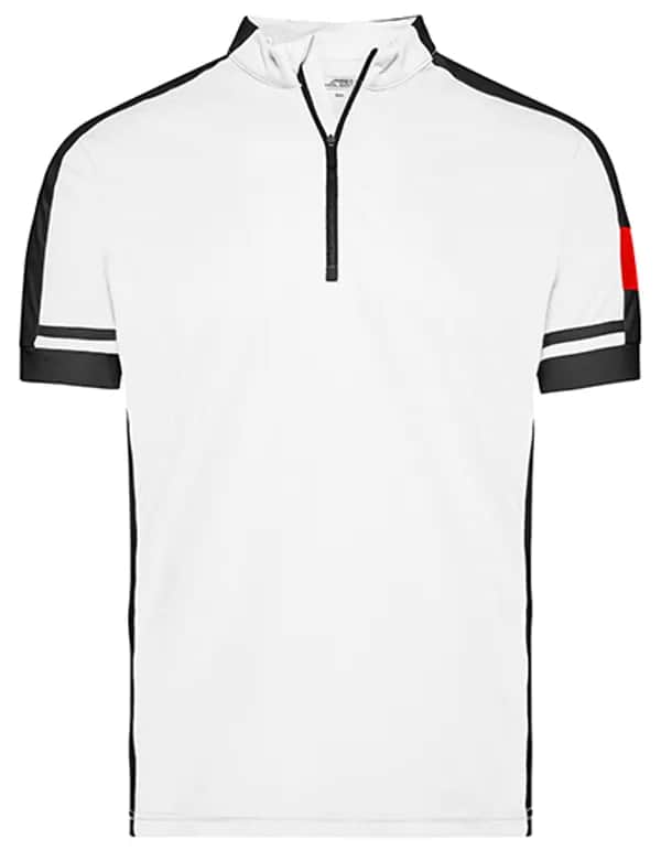 Men´s Bike-T Half Zip - White