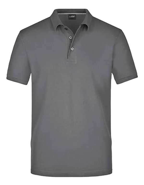 Men´s Pima Polo - Carbon