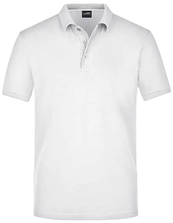 Men´s Pima Polo - White