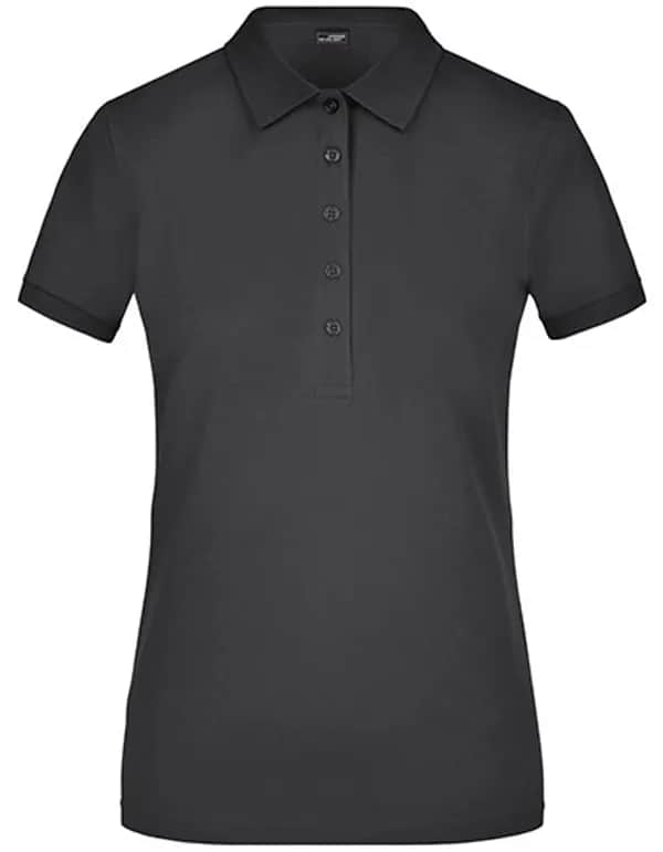 Ladies´ Elastic Polo Piqué - Black