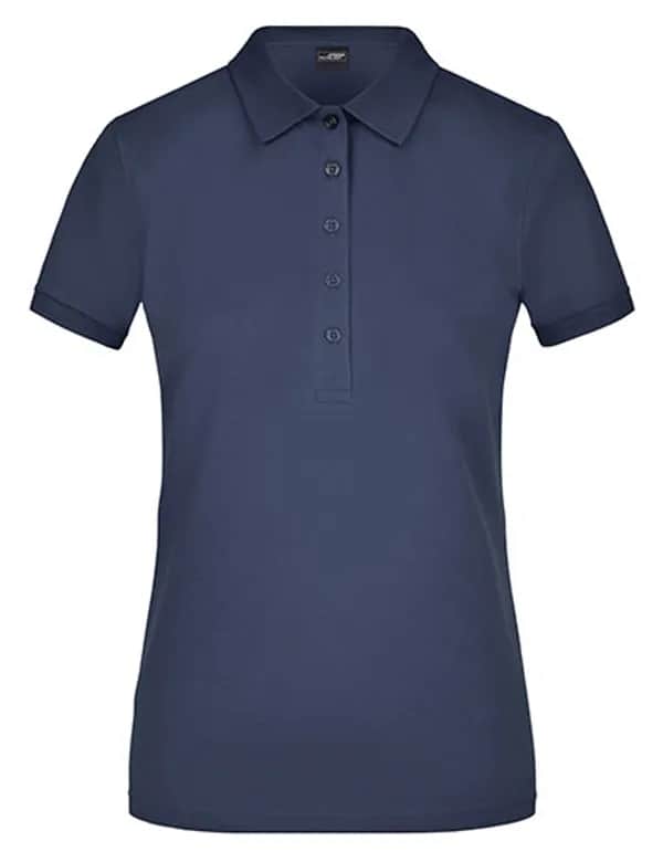 Ladies´ Elastic Polo Piqué - Navy