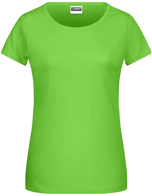 Ladies´ Basic-T - Lime Green
