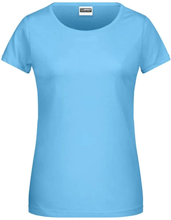 Ladies´ Basic-T - Sky Blue