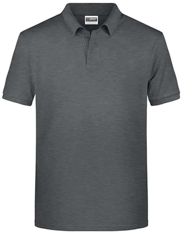 Men´s Basic Polo - Black Heather