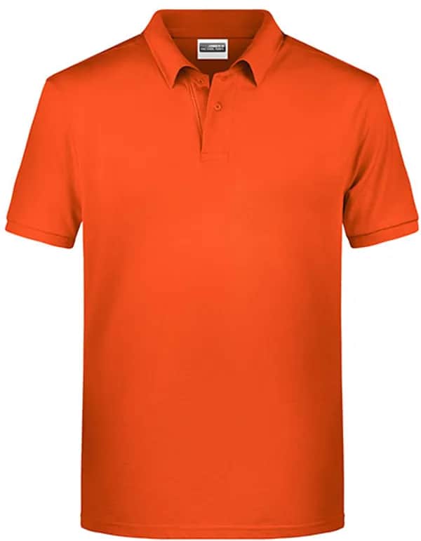 Men´s Basic Polo - Dark Orange