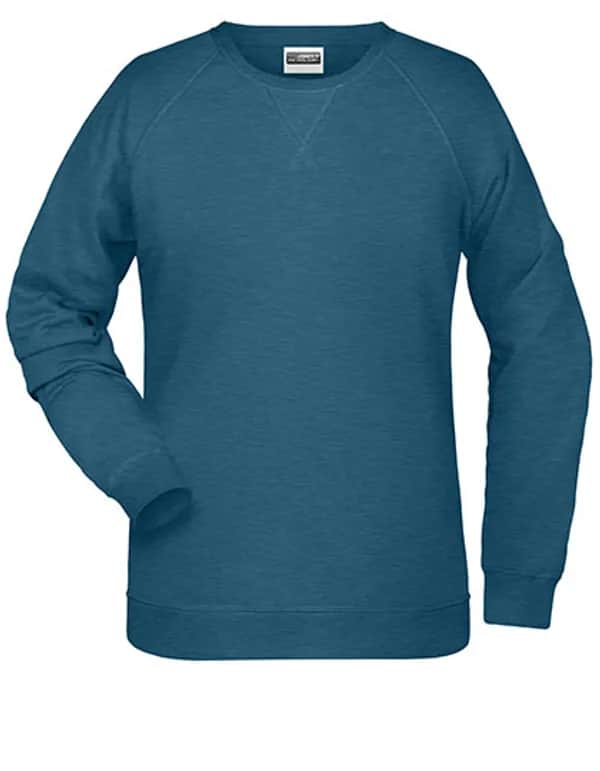 Ladies´ Sweat - Petrol Melange
