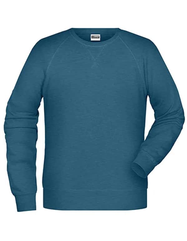 Men´s Sweat - Petrol Melange