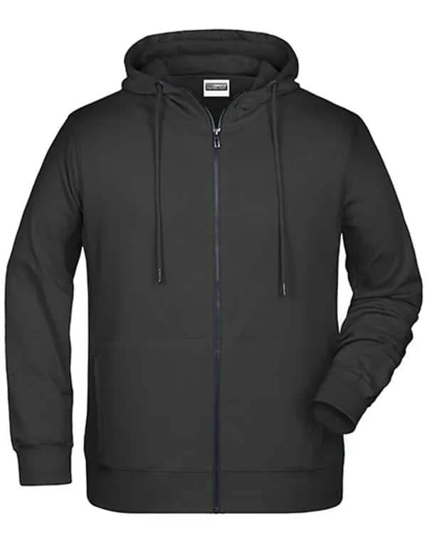 Men´s Zip-Hoody - Black