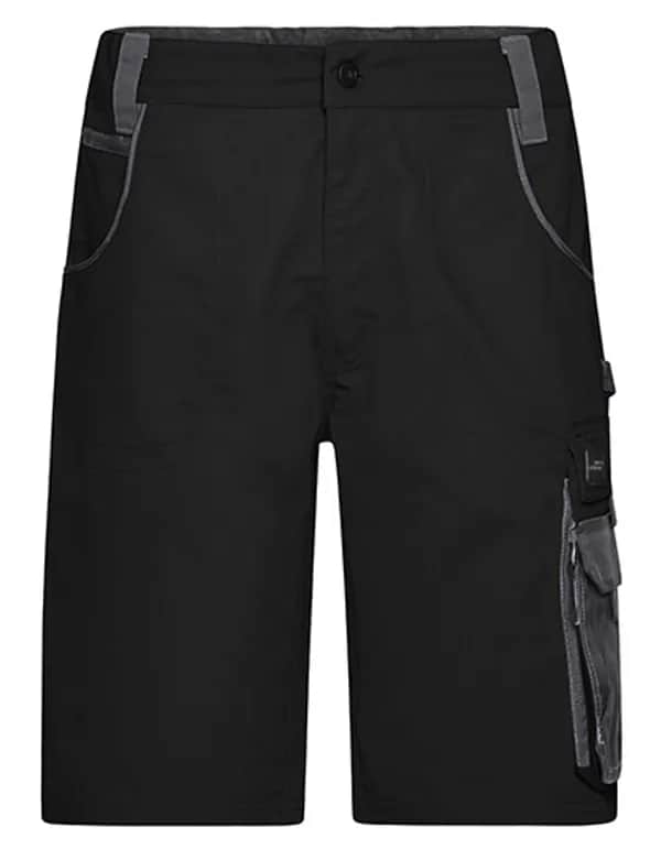 Workwear Bermudas -STRONG- - Black/Carbon