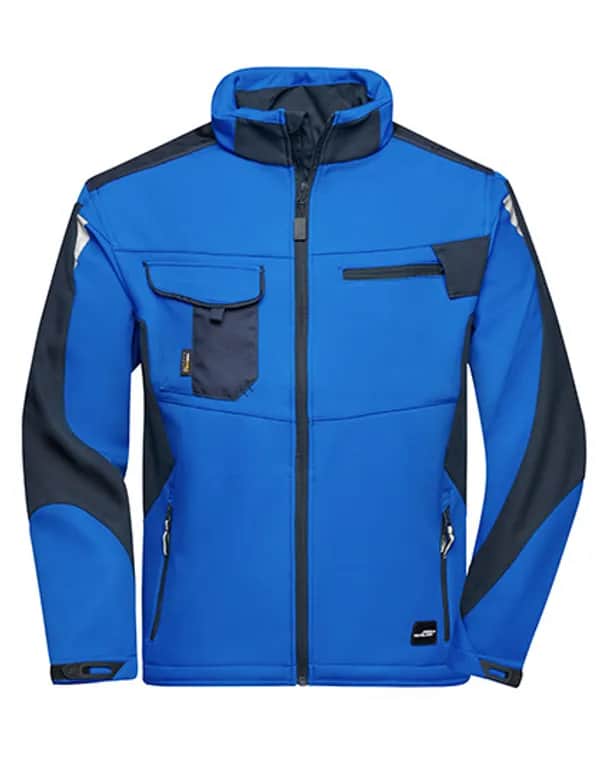 Workwear Softshell Jacket -STRONG- - Royal/Navy