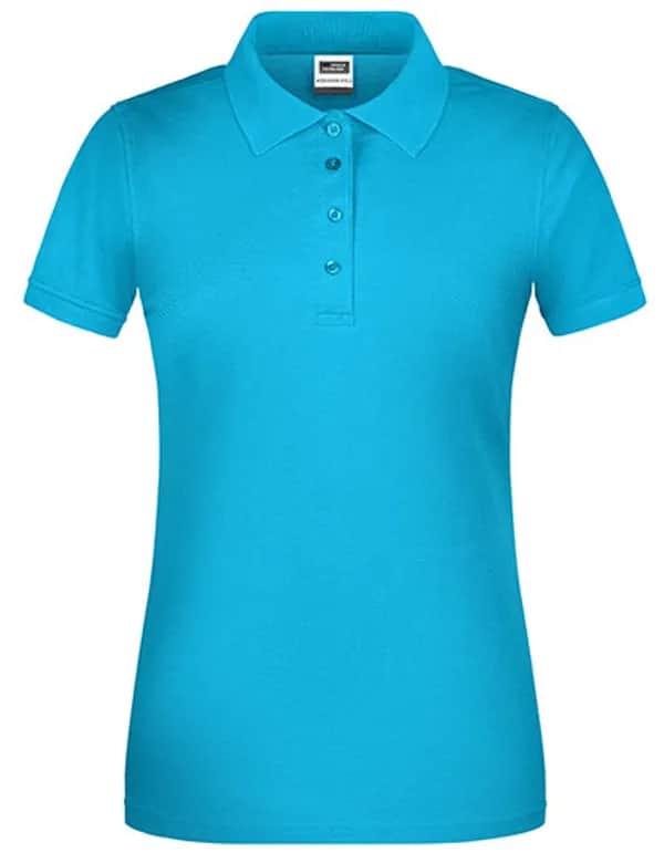 Ladies´ Bio Workwear Polo - Turquoise