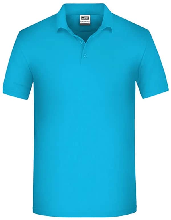 Men´s Bio Workwear Polo - Turquoise