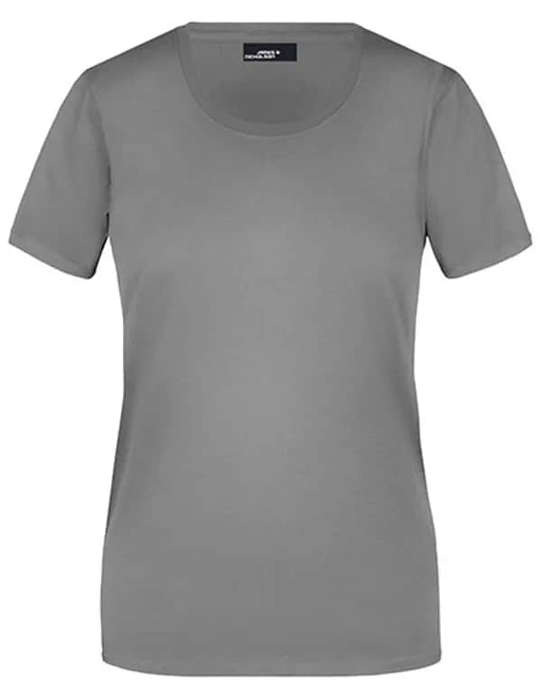 Ladies´ Basic-T - Dark Grey (Solid)