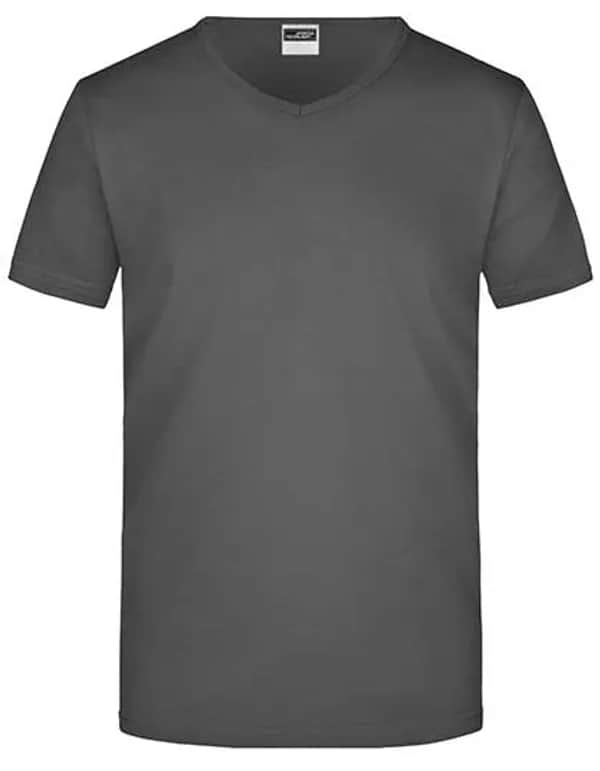 Men´s Slim Fit V-T - Graphite (Solid)