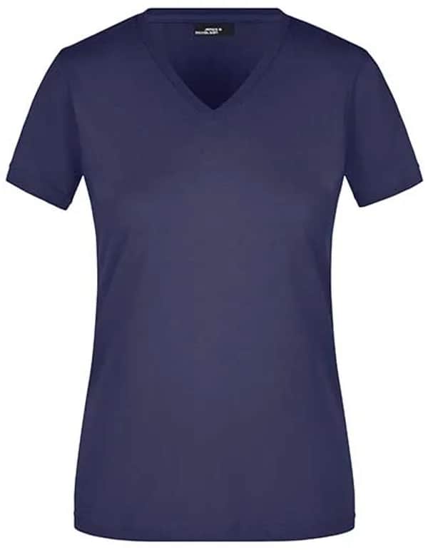 Ladies´ Slim Fit V-T - Navy
